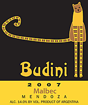 Budini 2007 Malbec